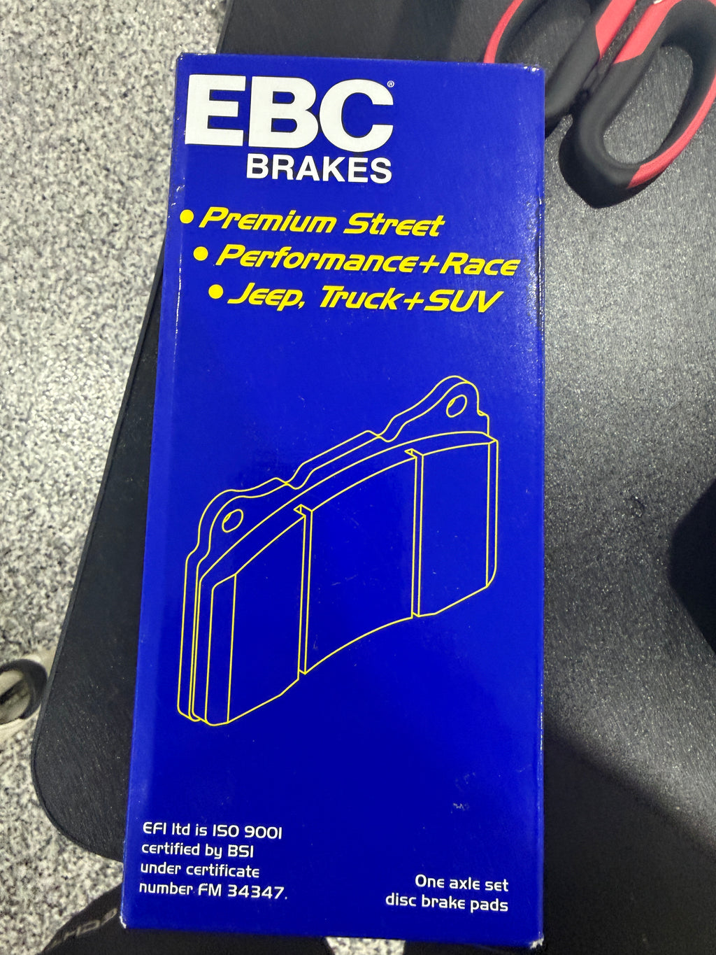 Pre LP Gallardo EBC Red Brake Pads DP31513C
