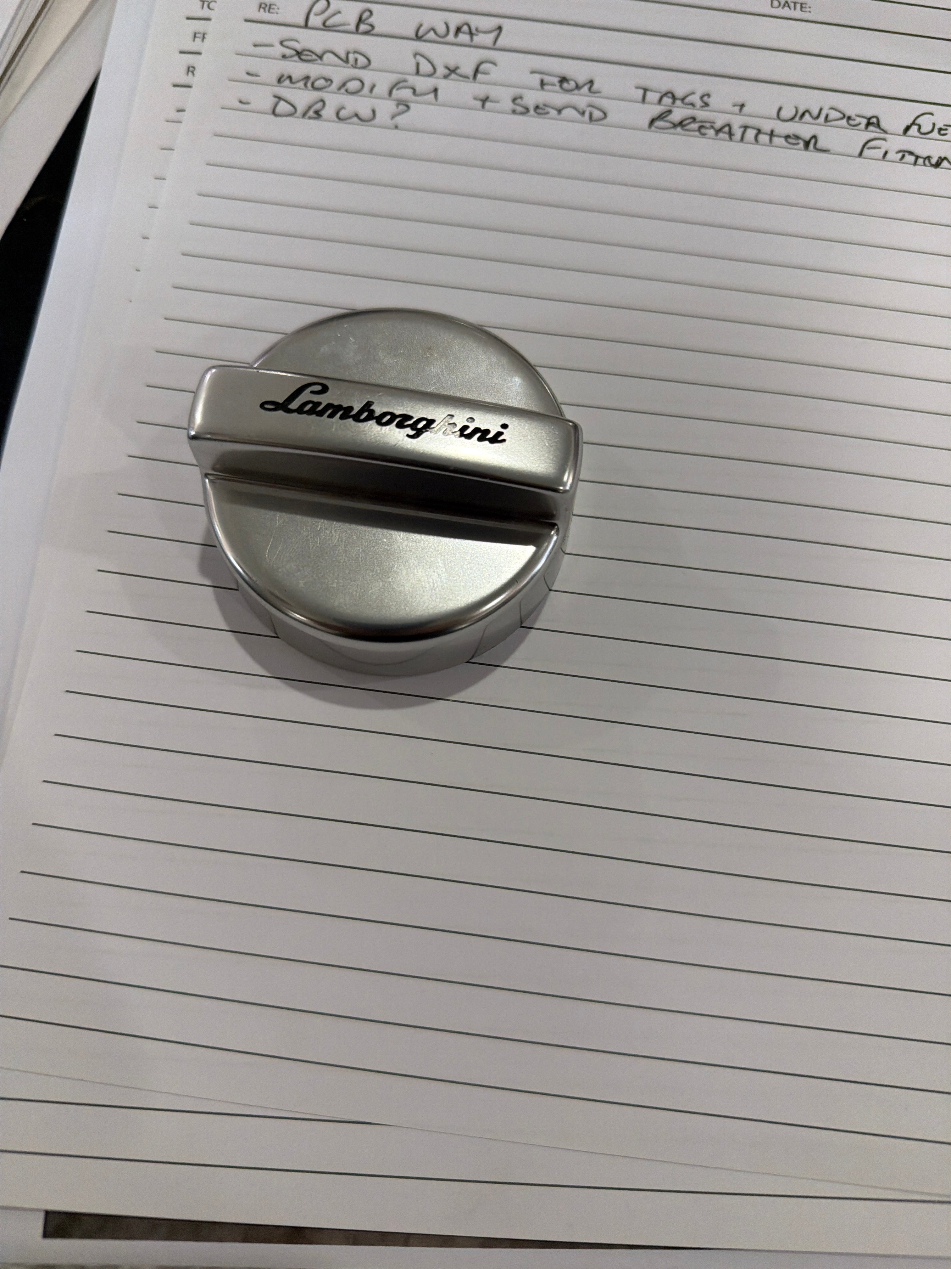 Used Pre LP Gallardo Fuel Filler Cap