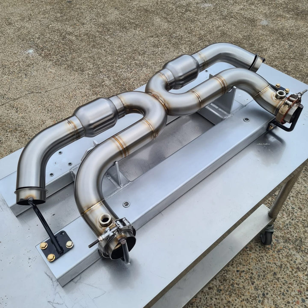 Pre LP Gallardo Stainless X Pipe Screamer Exhaust