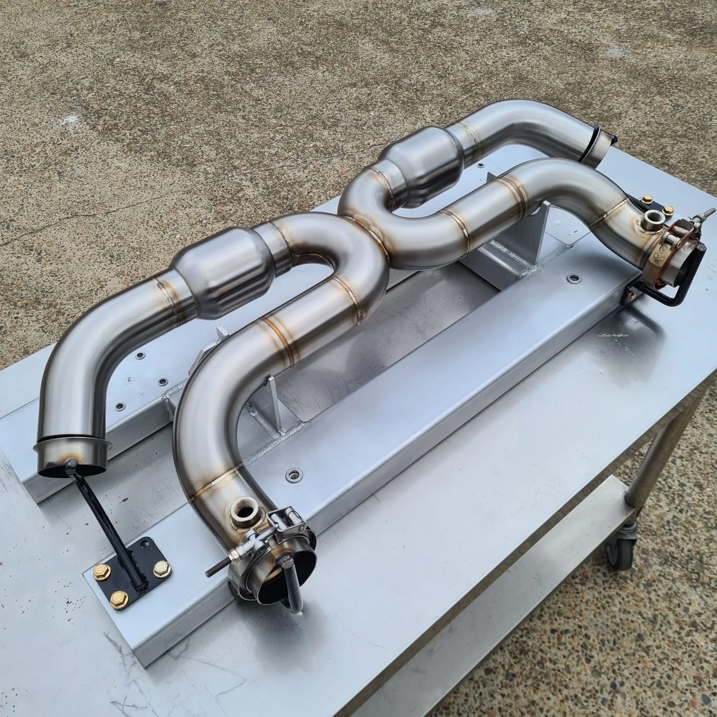 Pre LP Gallardo Stainless X Pipe Screamer Exhaust