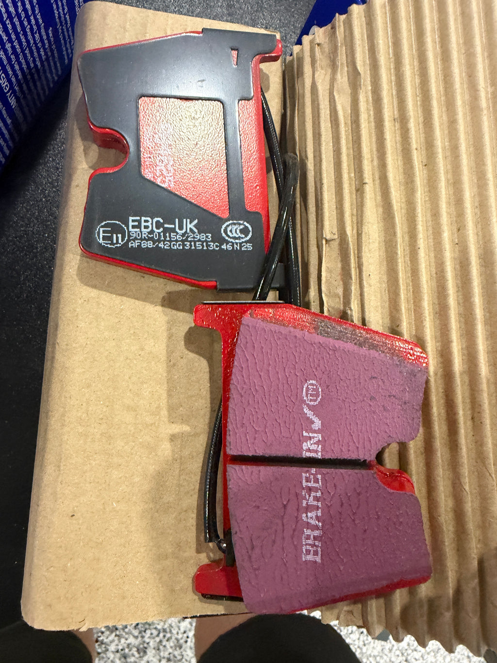 Pre LP Gallardo EBC Red Brake Pads DP31513C
