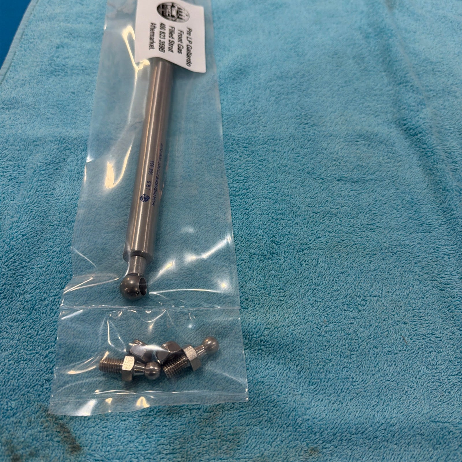 Pre LP Gallardo New Stainless Steel Engine Lid Gas Strut