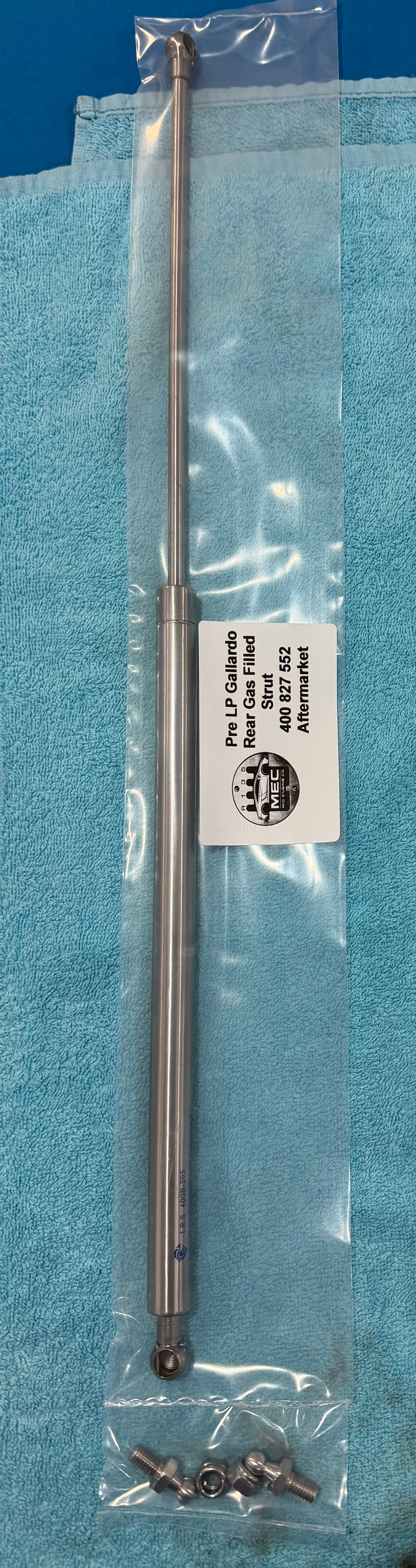 Pre LP Gallardo New Stainless Steel Engine Lid Gas Strut