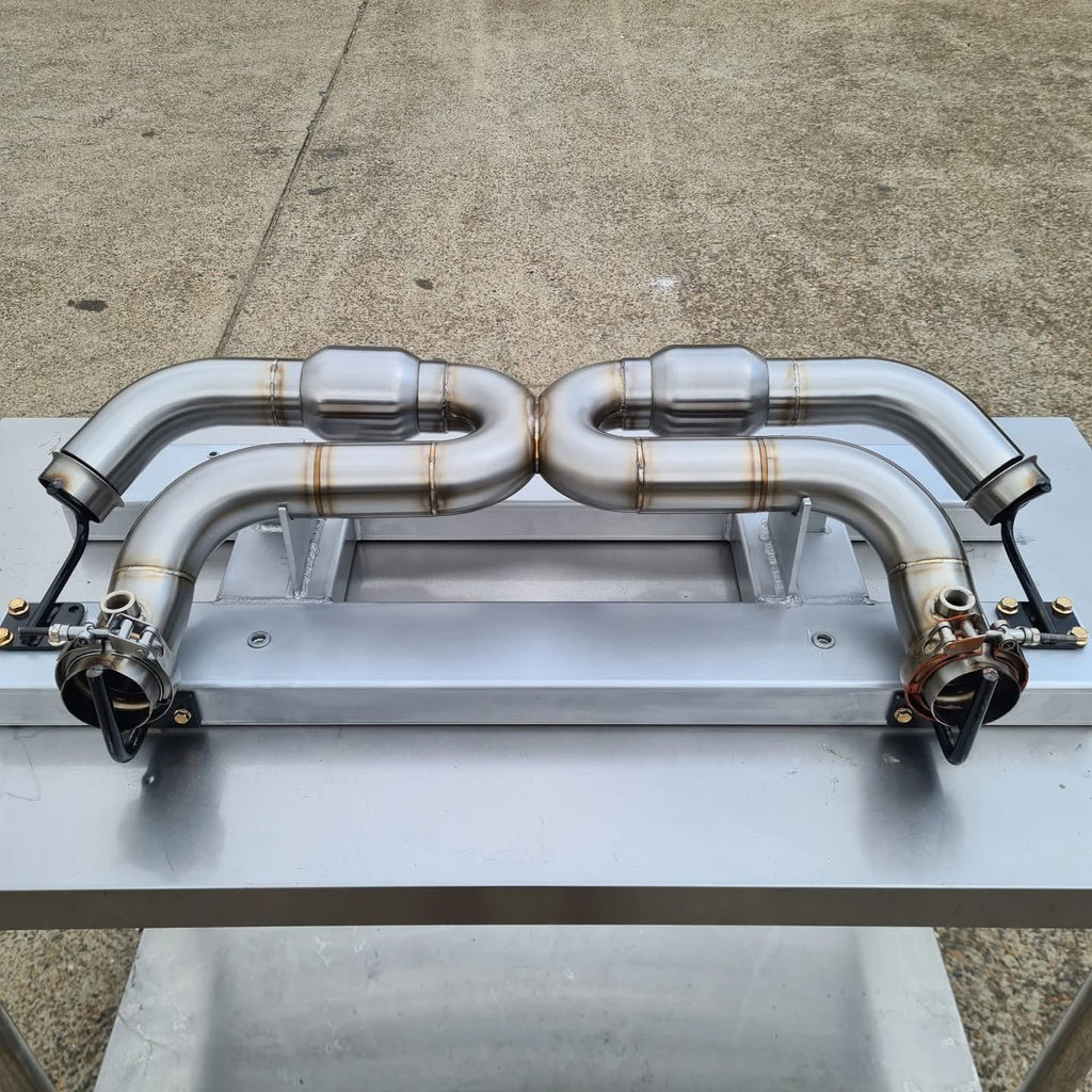 Pre LP Gallardo Stainless X Pipe Screamer Exhaust