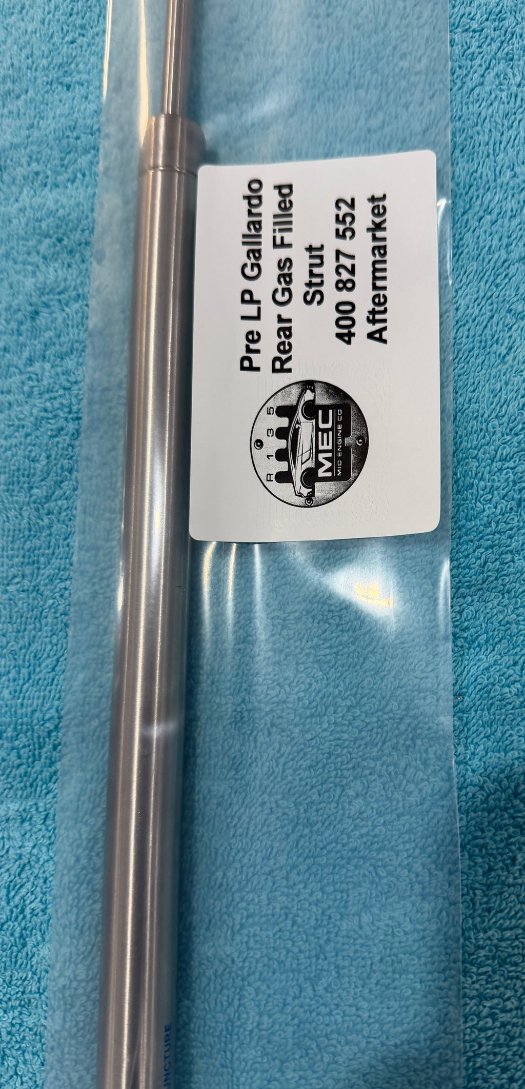 Pre LP Gallardo New Stainless Steel Engine Lid Gas Strut