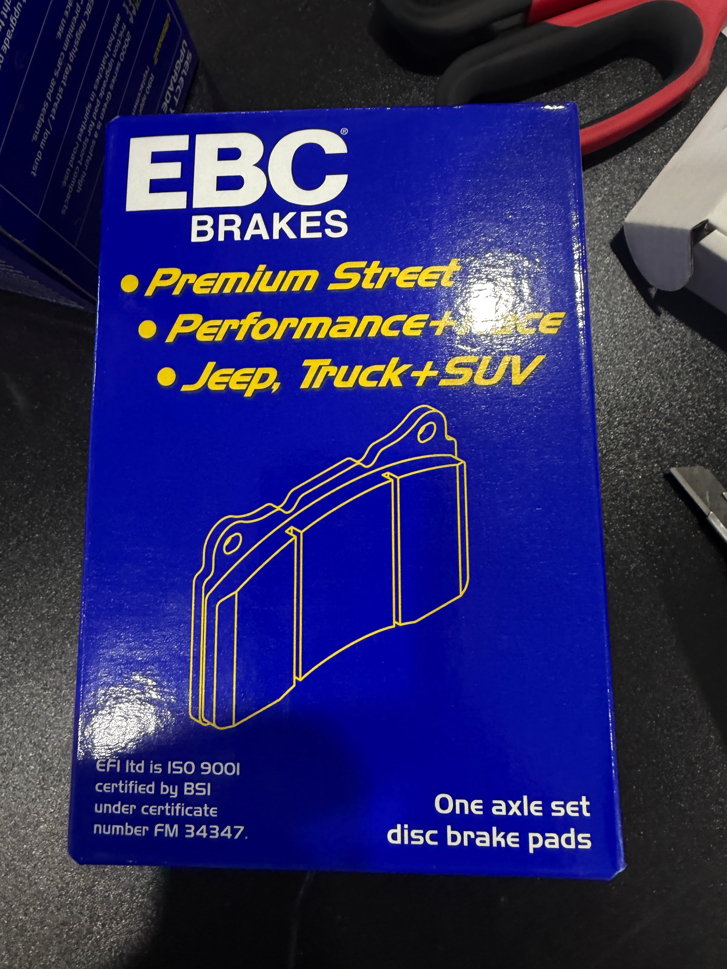 Pre LP Gallardo EBC Red Rear Brake Pads DP31127C