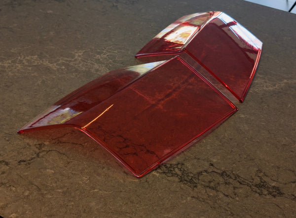 Pre LP Gallardo Reproduction Tail Light Lens Pair