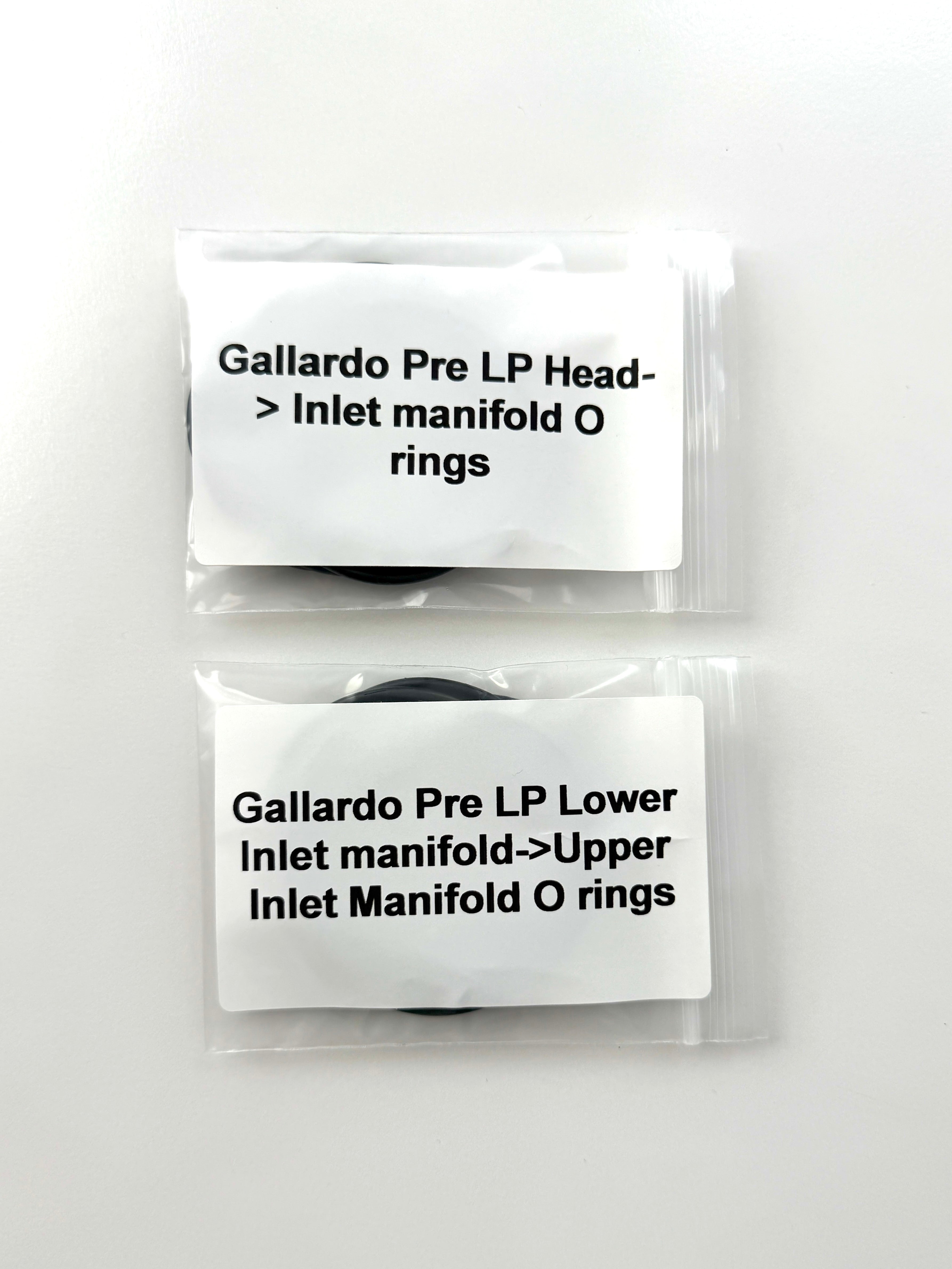 Pre LP Gallardo Inlet Manifold O Rings