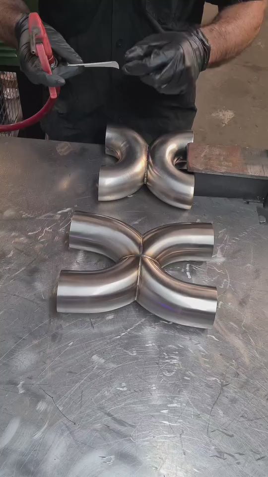 Pre LP Gallardo Stainless X Pipe Screamer Exhaust